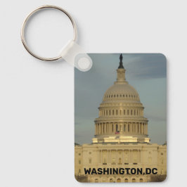 Washington, DC Capitool Gebouw Sleutelhanger