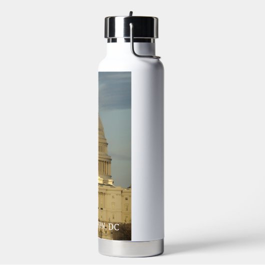 Washington, DC Capitool Gebouw Waterfles (Links)
