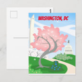 Washington, DC Cherry Blossom Briefkaart (Voorkant / Achterkant)
