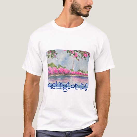 Washington DC Cherry Blossom T-shirt (Voorkant)