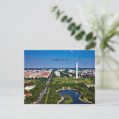 Washington DC-cityscape Briefkaart (Staand voorkant)