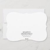 Washington DC Cityscape Holiday Card Feestdagenkaart (Achterkant)