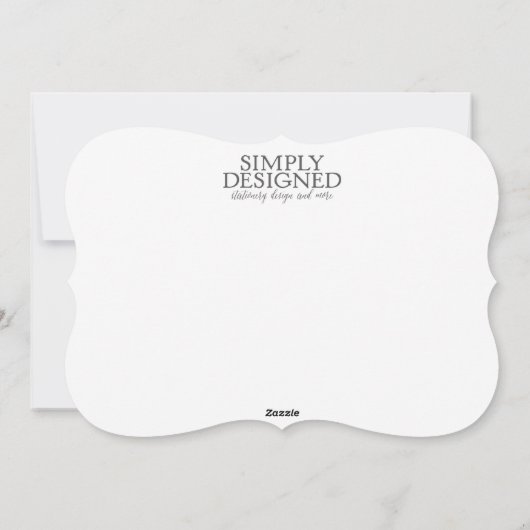 Washington DC Cityscape Holiday Card Feestdagenkaart (Achterkant)