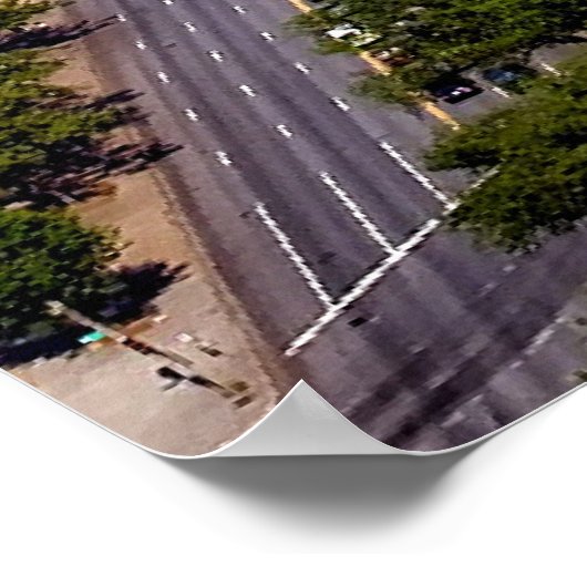 Washington DC cityscape Poster (Hoek)