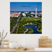 Washington DC cityscape Poster (Keuken)