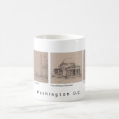 Washington DC Coffee/Tea Mok. Souvenir/Gift Koffiemok (Center)