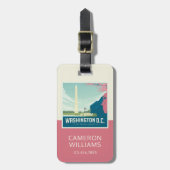 Washington DC | De hoofdstad van ons land Bagagelabel (Voorkant verticaal)