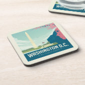 Washington DC | De hoofdstad van ons land Bier Onderzetter (Linkerzijde)