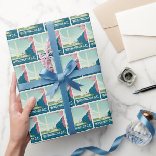 Washington DC   De hoofdstad van ons land Cadeaupapier