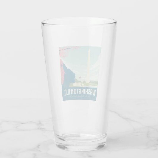 Washington DC | De hoofdstad van ons land Glas (Achterkant)