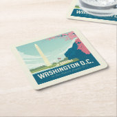 Washington DC | De hoofdstad van ons land Kartonnen Onderzetters (Schuin)