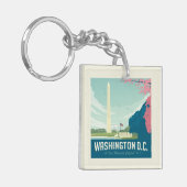 Washington DC | De hoofdstad van ons land Sleutelhanger (Voorkant Links)
