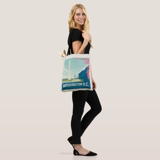 Washington DC | De hoofdstad van ons land Tote Bag (Op model)