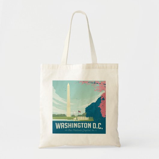 Washington DC | De hoofdstad van ons land Tote Bag (Voorkant)