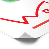 Washington DC - Digitaal schilderij in White House Poster (Hoek)