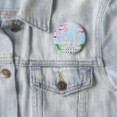 Washington DC en Cherry Blossom Button (In situ)