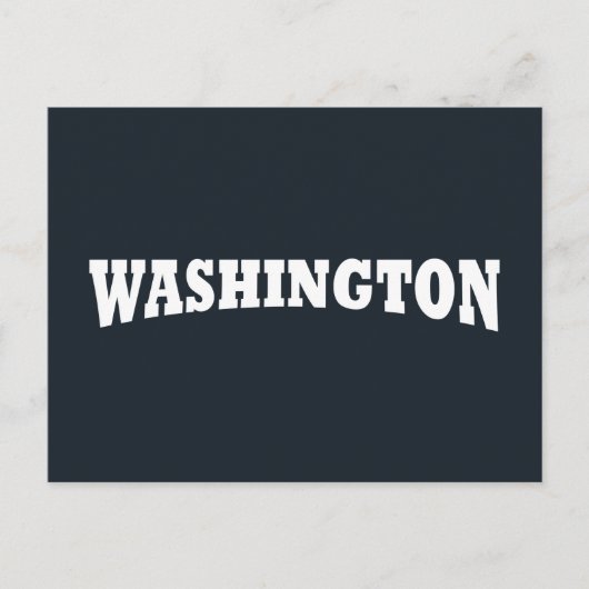 Washington DC Feestdagenkaart (Voorkant)