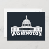 Washington DC Feestdagenkaart (Voorkant / Achterkant)