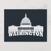 Washington DC Feestdagenkaart (Voorkant)