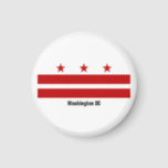 Washington DC Flag Magnet<br><div class="desc">Show je trots in je stad met deze leuke magneet.</div>