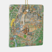 Washington DC Geïllustreerd Ornament (Rechts)