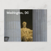Washington, DC: het Lincoln Memorial Briefkaart (Voorkant)
