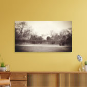 WASHINGTON DC HET WITTE HUIS 1919  FOTO CANVAS AFDRUK (Insitu (Woonkamer))