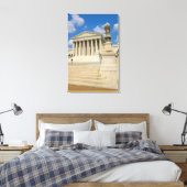 Washington, DC, Hoge Raad gebouw Canvas Afdruk (Insitu (Slaapkamer))