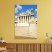 Washington, DC, Hoge Raad gebouw Canvas Afdruk (Insitu (Woonkamer))