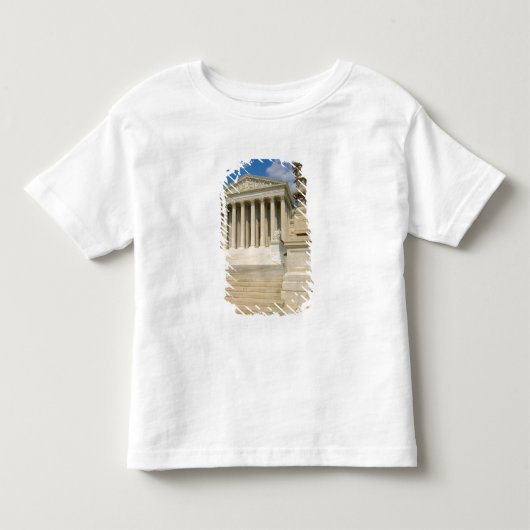 Washington, DC, Hoge Raad-gebouw Kinder Shirts (Voorkant)