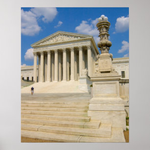 Washington, DC, Hoge Raad gebouw Poster