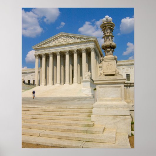 Washington, DC, Hoge Raad gebouw Poster (Voorkant)