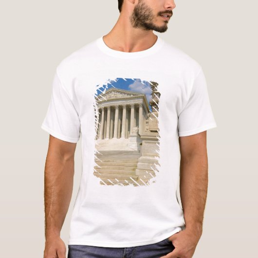 Washington, DC, Hoge Raad-gebouw T-shirt (Voorkant)