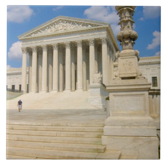 Washington, DC, Hoge Raad-gebouw Tegeltje (Voorkant)