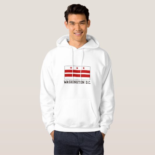 Washington DC Hoodie (Voorkant volledig)