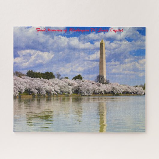 Washington DC. Hoofdstad. Kerstgroeten J Legpuzzel (Horizontaal)