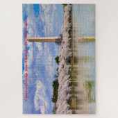 Washington DC. Hoofdstad.Kerstgroeten Legpuzzel (Verticaal)
