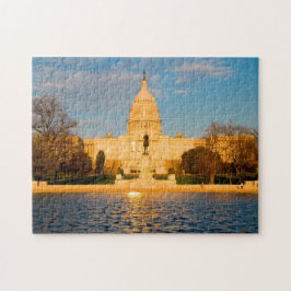 Washington DC. Hoofdstad. Legpuzzel