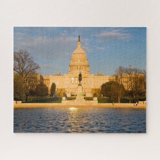 Washington DC. Hoofdstad. Legpuzzel (Horizontaal)