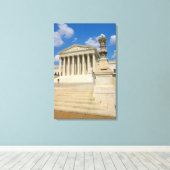 Washington, DC, Hooggerechtshof Building Canvas Afdruk (Insitu (Houten vloer))