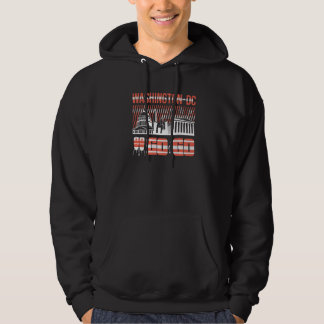 Washington DC I Love Go Music 8 Hoodie