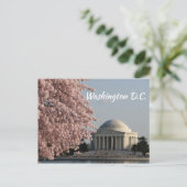 Washington DC in de lente Wenskaart Briefkaart (Staand voorkant)
