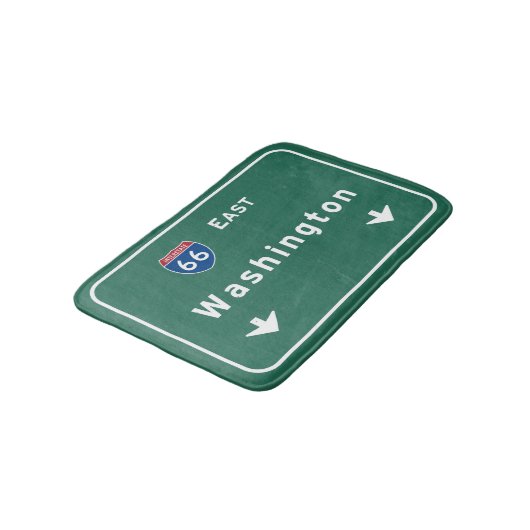 Washington DC Interstate Highway Freeway Road : Badmat (Gekanteld)