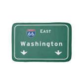 Washington DC Interstate Highway Freeway Road : Badmat (Voorkant)