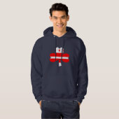 Washington DC Irish Hoodie (Voorkant volledig)