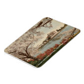 Washington DC Jefferson Memorial Vintage Travel Magneet (Linkerzijde)