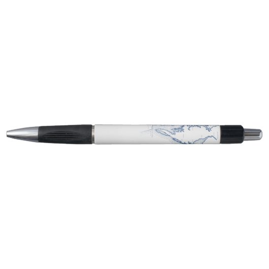 Washington DC Kaart Blue Custom Company Promo Pen (Voorkant)