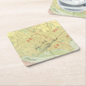 Washington, DC Kartonnen Onderzetters (Schuin)