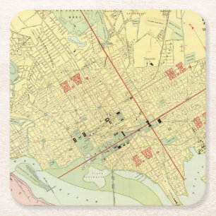 Washington, DC Kartonnen Onderzetters