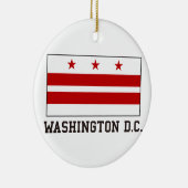 Washington DC Keramisch Ornament (Rechts)